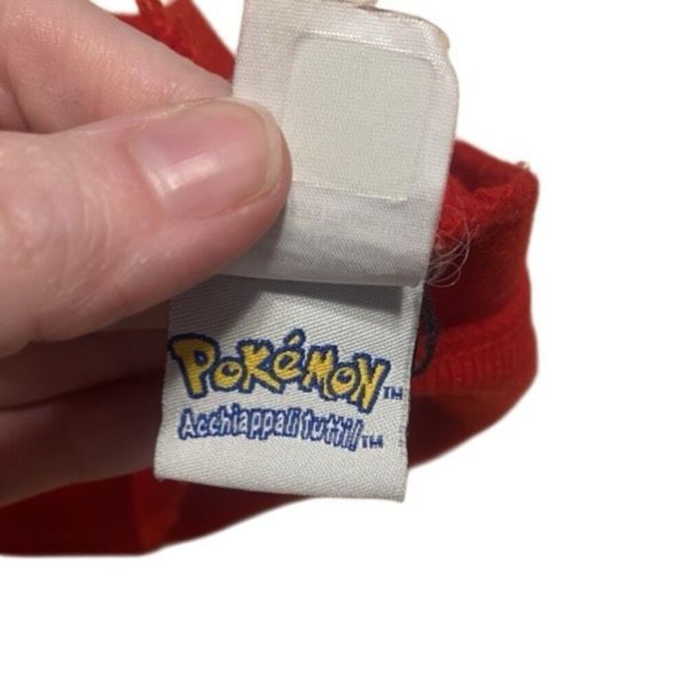 Vintage Pokémon scarves pikachu red and yellow - Picture 4 of 5